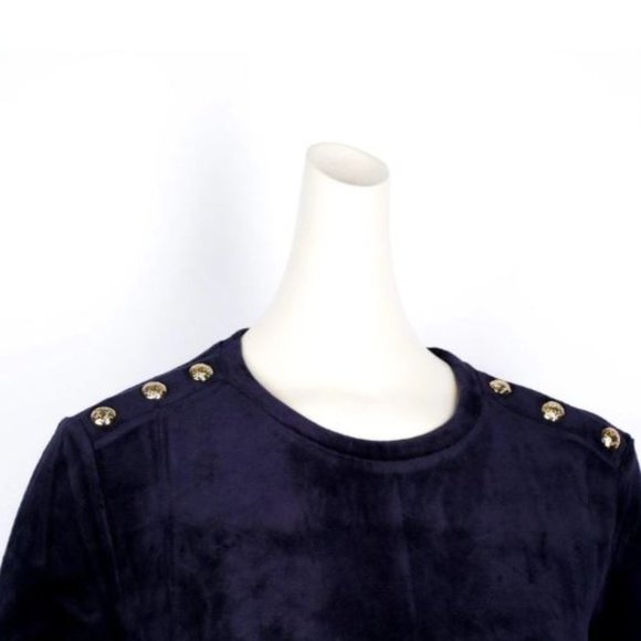 NWT Juicy Couture Black Label Velour Stretch Dress - Picture 2 of 5